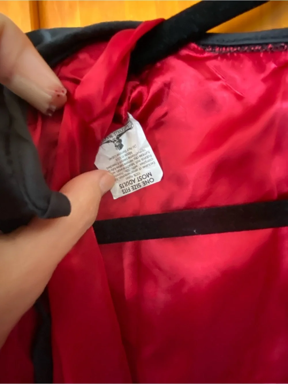 Vampire Cape Costume